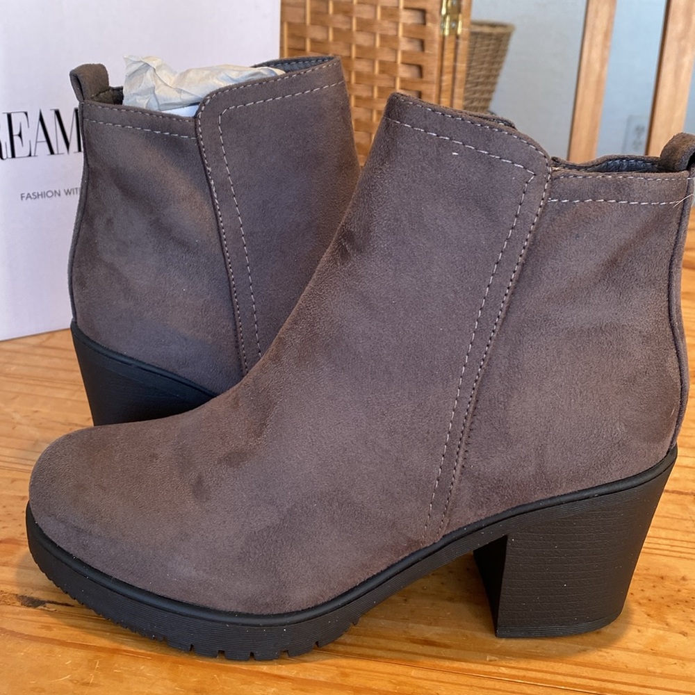 🎉 NEW‼️ GREY PLATFORM ANKLE BOOTS‼️ - Picture 8 of 15